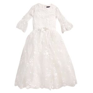 HANNAH BANANA Girls White Bridal /Communion Dress